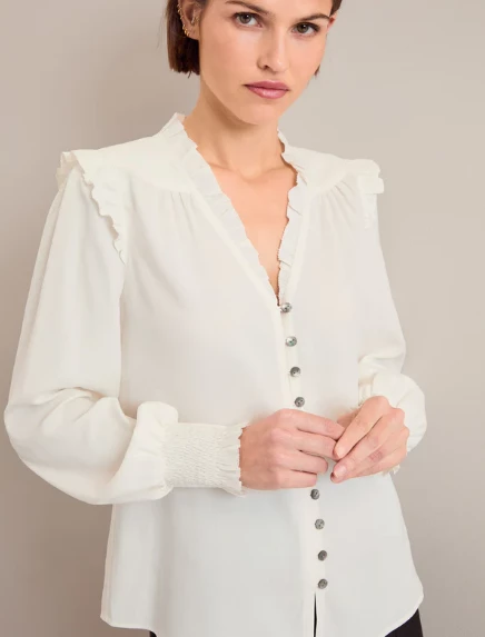 Why The Stella Silk Shirt Is My Fall Favorite
